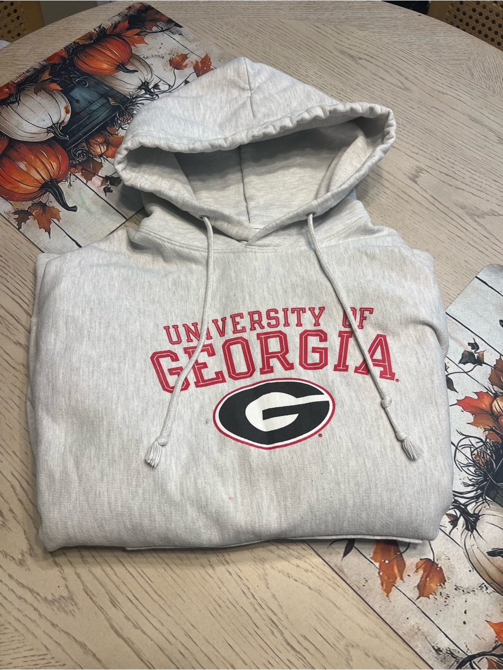 University of Georgia Hoodie Reverse Weave Sz XL